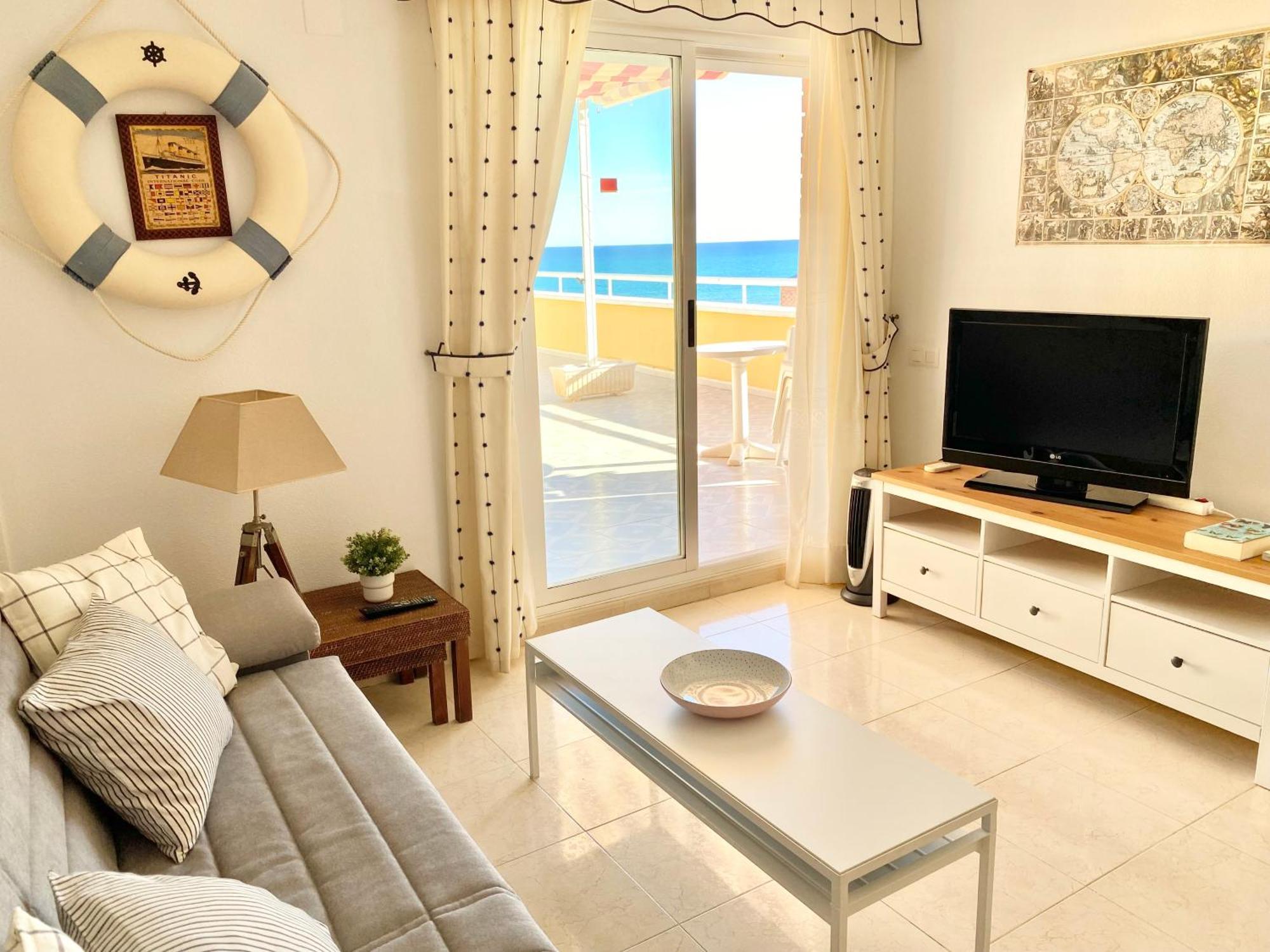 Atico Frontal Con Vistas Al Mar - 1ª Linea Acapulco I Apartment Оропеса дел Мар Екстериор снимка
